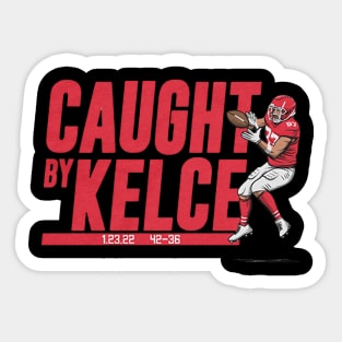 Travis Kelce Caught By Kelce Sticker